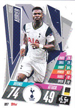 Serge Aurier Tottenham Hotspur 2020/21 Topps Match Attax CL #TOT07